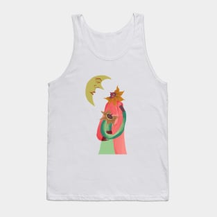 Talking With the Moon Tank Top
